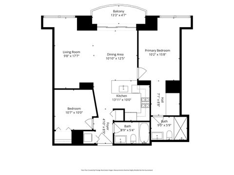 Tiny photo for 233 E 13th Street #1810, Chicago, IL 60605 (MLS # 12629450)