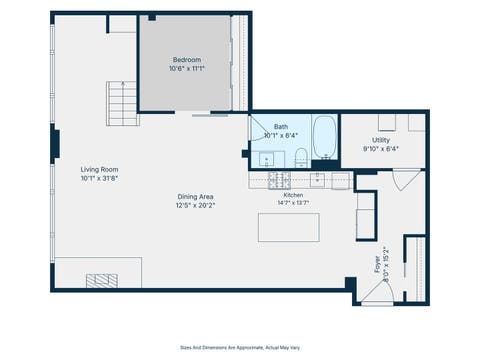 Tiny photo for 2401 W Ohio Street #34, Chicago, IL 60612 (MLS # 12722543)