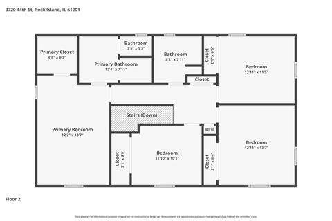 Tiny photo for 3720 44th Street, Rock Island, IL 61201 (MLS # 12601003)