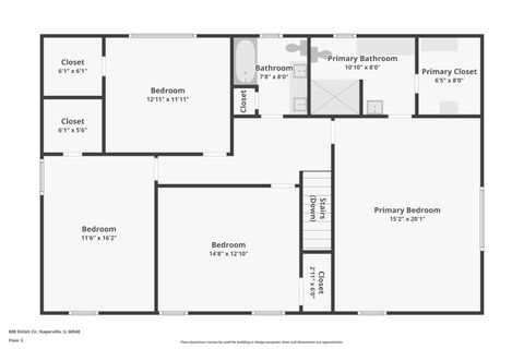 Tiny photo for 808 Shiloh Circle, Naperville, IL 60540 (MLS # 12584205)