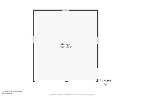 Tiny photo for 109 Wilson Street, Park Forest, IL 60466 (MLS # 12552927)