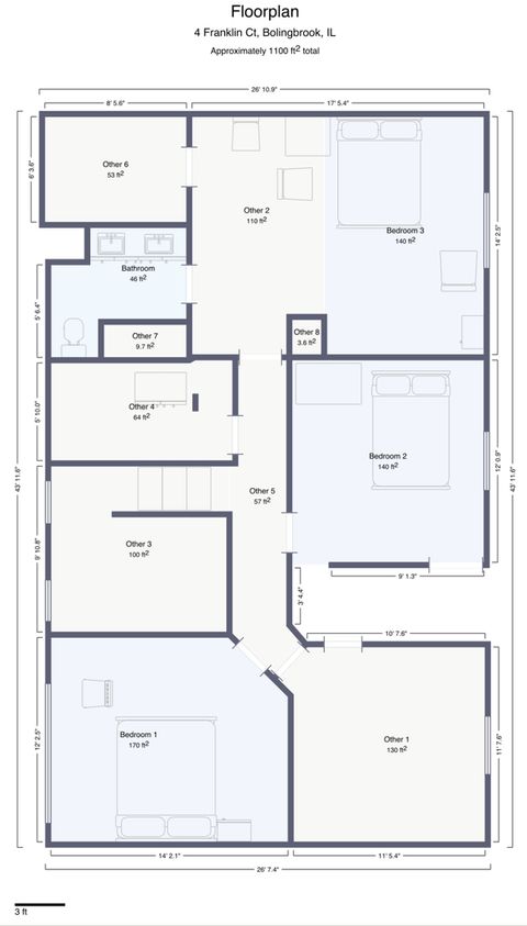 Tiny photo for 4 Franklin Court, Bolingbrook, IL 60440 (MLS # 12571750)