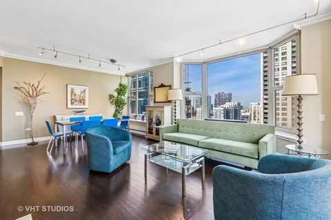 Tiny photo for 25 E Superior Street #2402, Chicago, IL 60611 (MLS # 12434902)