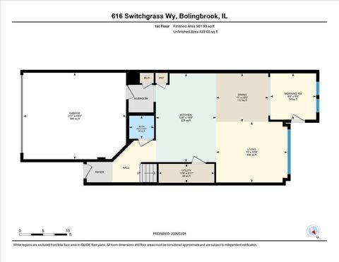 Tiny photo for 616 Switchgrass Lane #61005, Bolingbrook, IL 60490 (MLS # 12595339)