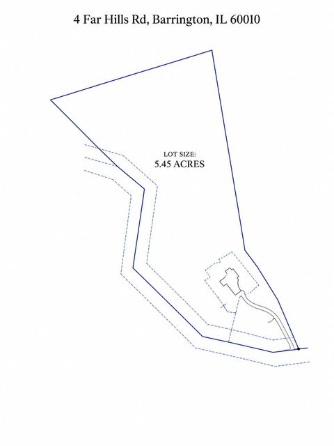 Tiny photo for 4 Far Hills Road, Barrington Hills, IL 60010 (MLS # 12665435)