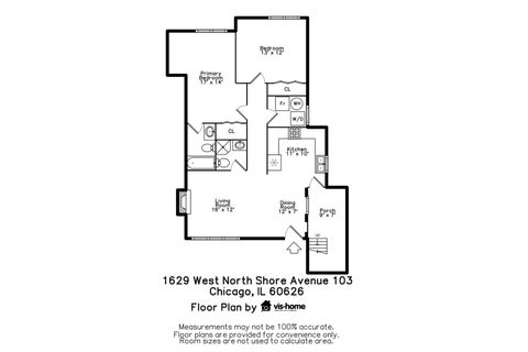 Tiny photo for 1629 W NORTH SHORE Drive #103, Chicago, IL 60626 (MLS # 12734565)