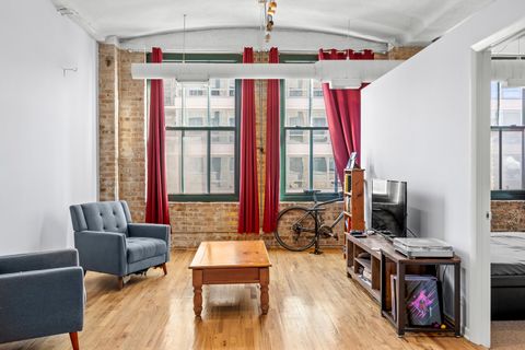 Tiny photo for 801 S Wells Street #608, Chicago, IL 60607 (MLS # 12519979)