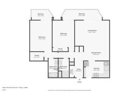 Tiny photo for 6007 N Sheridan Road #25F, Chicago, IL 60660 (MLS # 12473353)