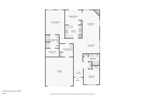 Tiny photo for 8210 Tremont Lane, Joliet, IL 60431 (MLS # 12780846)