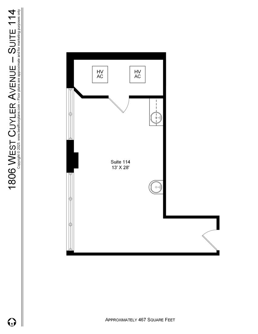 1806 W Cuyler Avenue 114