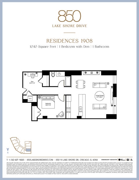 Tiny photo for 850 N Lake Shore Drive #1908, Chicago, IL 60611 (MLS # 12792090)