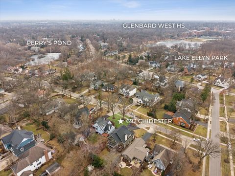 Tiny photo for 692 Chidester Street, Glen Ellyn, IL 60137 (MLS # 12575326)