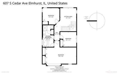 Tiny photo for 607 S Cedar Avenue, Elmhurst, IL 60126 (MLS # 12685164)