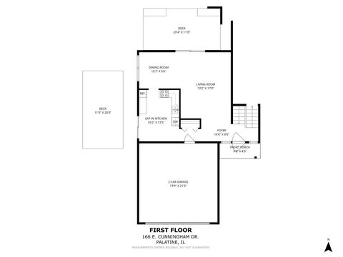 Tiny photo for 166 E Cunningham Drive, Palatine, IL 60067 (MLS # 12575256)