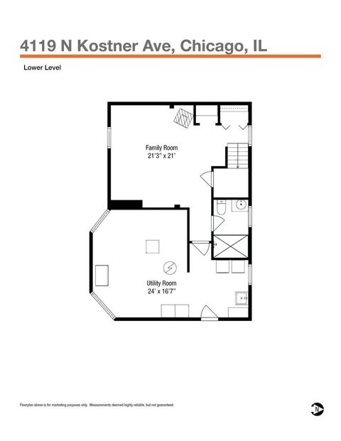 Tiny photo for 4119 N Kostner Avenue, Chicago, IL 60641 (MLS # 12613846)