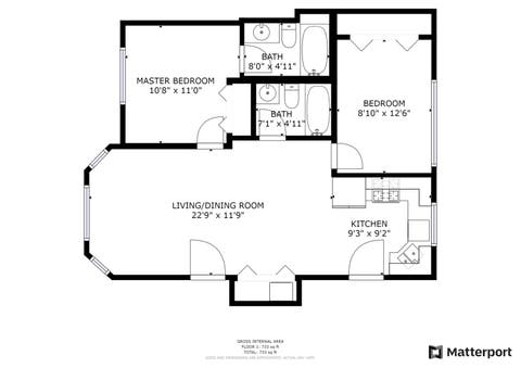 Tiny photo for 1430 N Maplewood Avenue #402, Chicago, IL 60622 (MLS # 12678898)