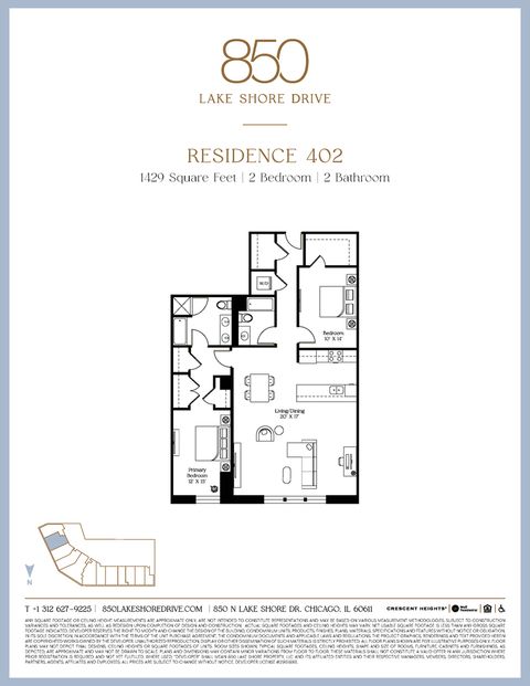 Tiny photo for 850 N Lake Shore Drive #402, Chicago, IL 60611 (MLS # 12530745)