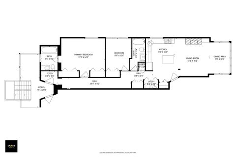 Tiny photo for 3013 W Gunnison Street #2W, Chicago, IL 60625 (MLS # 12534196)
