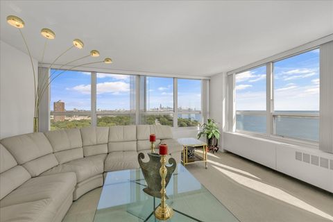 Tiny photo for 4800 S Chicago Beach Drive #1701N, Chicago, IL 60615 (MLS # 12471399)