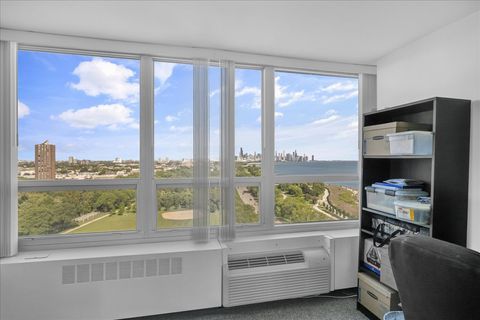 Tiny photo for 4800 S Chicago Beach Drive #1701N, Chicago, IL 60615 (MLS # 12471399)