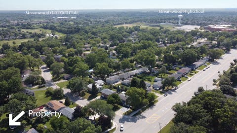 Tiny photo for 307 W Schaumburg Road, Streamwood, IL 60107 (MLS # 12655585)