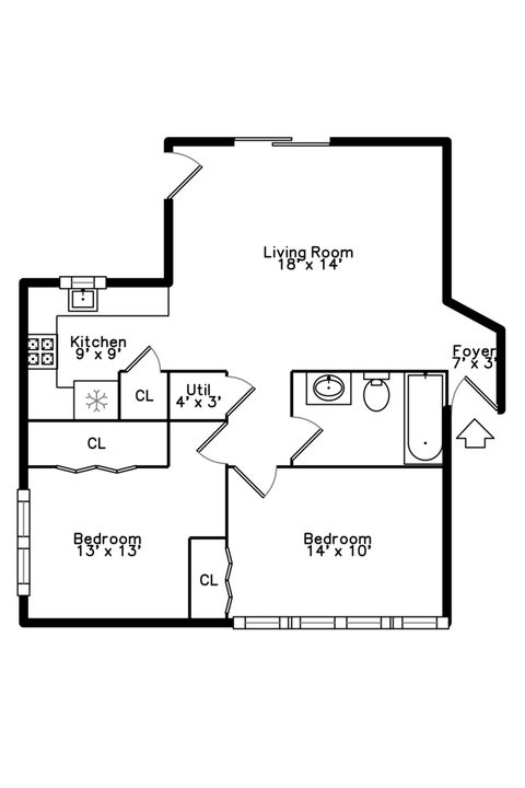 Tiny photo for 1223 W Greenleaf Avenue #1N, Chicago, IL 60626 (MLS # 12599411)
