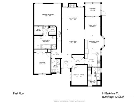 Tiny photo for 61 Berkshire Court, Burr Ridge, IL 60527 (MLS # 12600278)