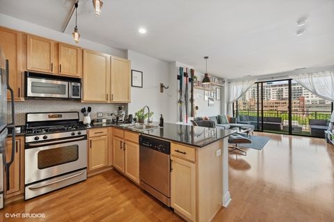 Tiny photo for 859 W Erie Street #709, Chicago, IL 60642 (MLS # 12672071)