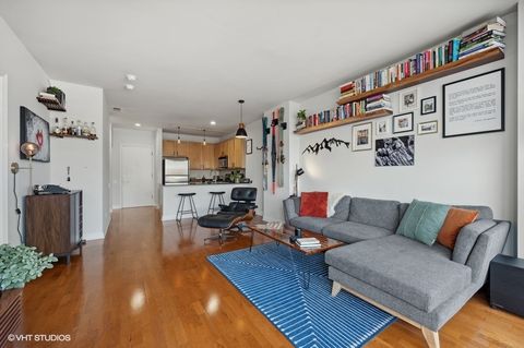 Tiny photo for 859 W Erie Street #709, Chicago, IL 60642 (MLS # 12672071)