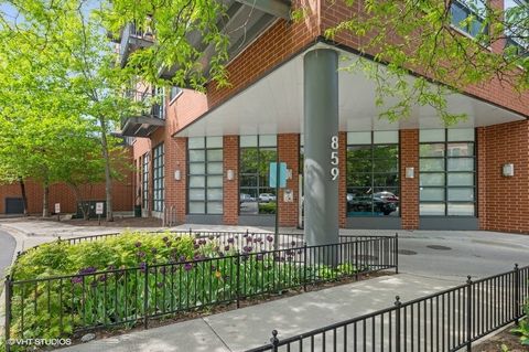 Tiny photo for 859 W Erie Street #709, Chicago, IL 60642 (MLS # 12672071)