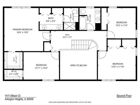 Tiny photo for 1411 W Allison Court, Arlington Heights, IL 60005 (MLS # 12672421)