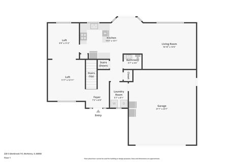 Tiny photo for 220 S Glenbrook Trail, McHenry, IL 60050 (MLS # 12530993)