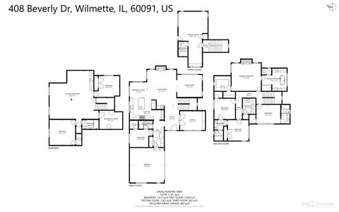Tiny photo for 408 Beverly Drive, Wilmette, IL 60091 (MLS # 12531890)