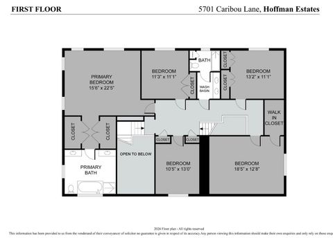 Tiny photo for 5701 CARIBOU Lane, Hoffman Estates, IL 60192 (MLS # 12663626)
