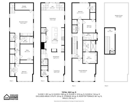 Tiny photo for 2331 W Montana Street, Chicago, IL 60647 (MLS # 12486583)