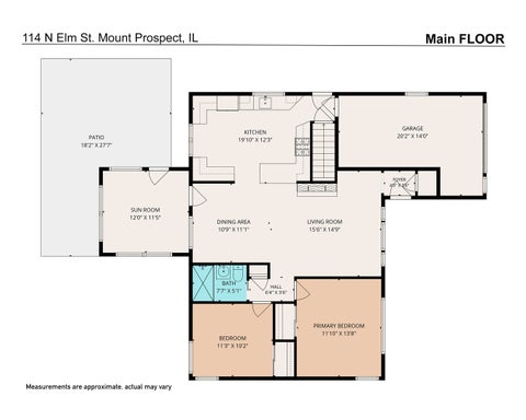 Tiny photo for 114 N Elm Street, Mount Prospect, IL 60056 (MLS # 12725694)