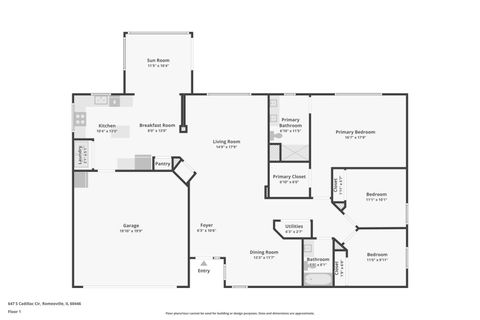 Tiny photo for 647 S Cadillac Circle, Romeoville, IL 60446 (MLS # 12609695)