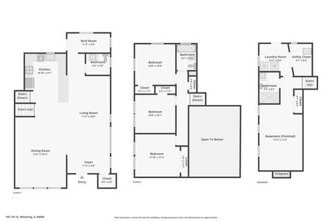 Tiny photo for 195 7th Street, Wheeling, IL 60090 (MLS # 12504632)