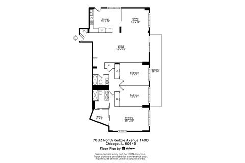 Tiny photo for 7033 N KEDZIE Avenue #1408, Chicago, IL 60645 (MLS # 12623978)