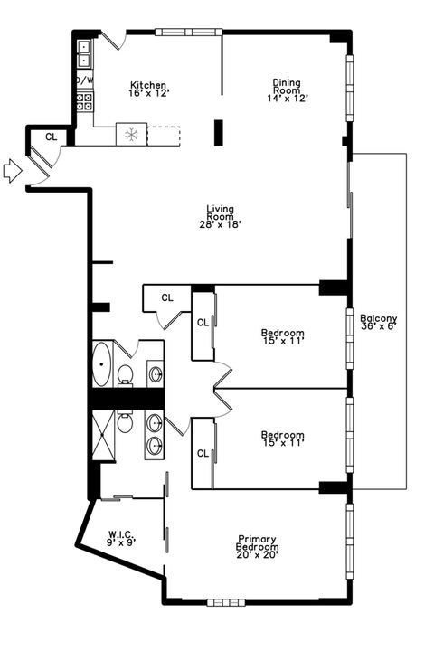 Tiny photo for 7033 N KEDZIE Avenue #1408, Chicago, IL 60645 (MLS # 12623978)