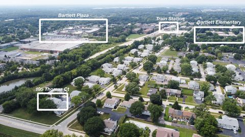 Tiny photo for 195 Thomas Court #A, Bartlett, IL 60103 (MLS # 12449253)