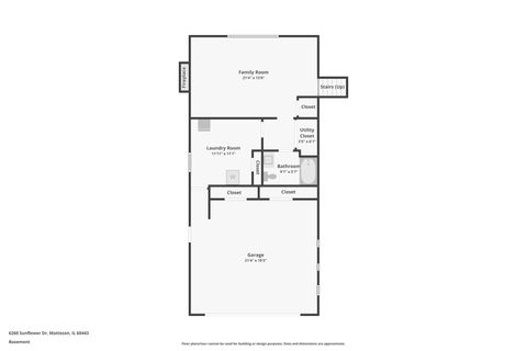 Tiny photo for 6260 Sunflower Drive, Matteson, IL 60443 (MLS # 12284215)