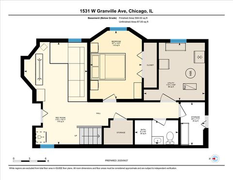 Tiny photo for 1531 W Granville Avenue, Chicago, IL 60660 (MLS # 12567518)
