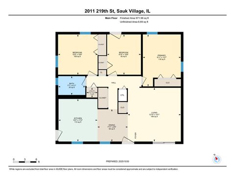 Tiny photo for 2011 219th Street, Sauk Village, IL 60411 (MLS # 12509166)