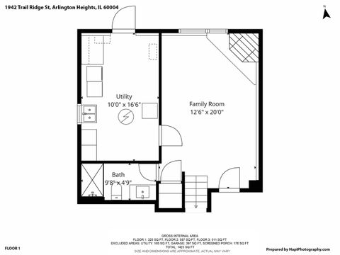 Tiny photo for 1942 Trail Ridge Street, Arlington Heights, IL 60004 (MLS # 12554287)