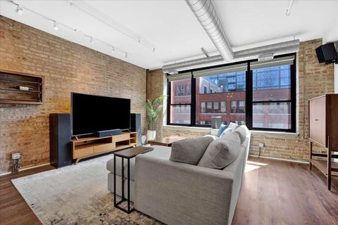 Tiny photo for 1118 W FULTON Street #202, Chicago, IL 60607 (MLS # 12604898)