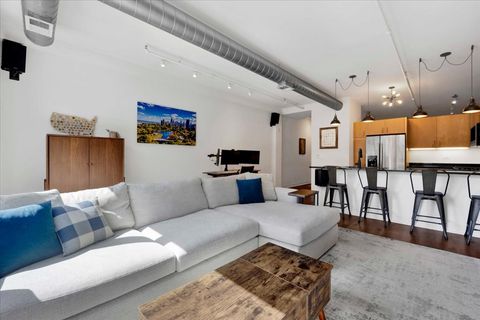 Tiny photo for 1118 W FULTON Street #202, Chicago, IL 60607 (MLS # 12604898)