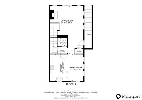 Tiny photo for 151 N Rose Street #E, Palatine, IL 60067 (MLS # 12708491)