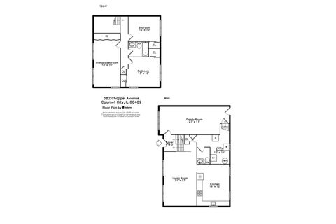 Tiny photo for 382 Chappel Avenue, Calumet City, IL 60409 (MLS # 12550863)