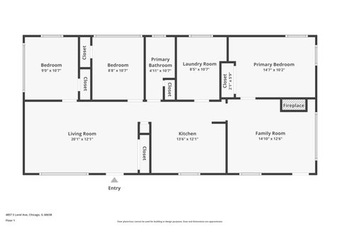 Tiny photo for 4857 S Lorel Avenue, Chicago, IL 60638 (MLS # 12582636)